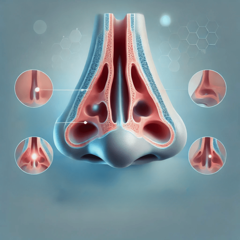 Medical illustrations focus on the key aspects of each condition in a clean, clinical style.