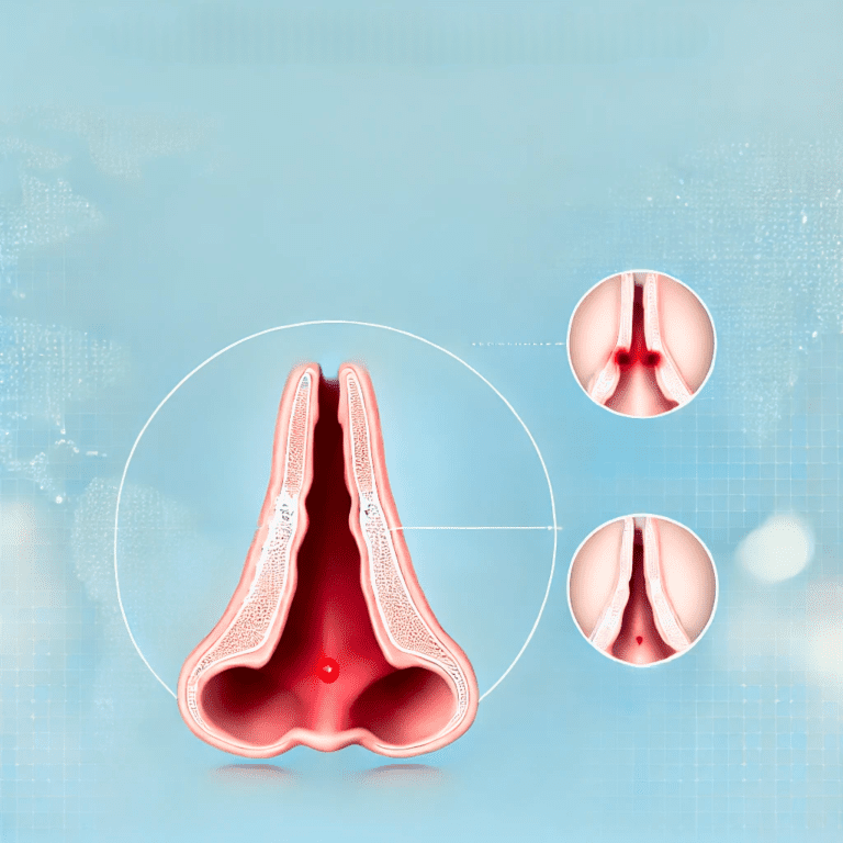 Medical illustrations focus on the key aspects of each condition in a clean, clinical style.